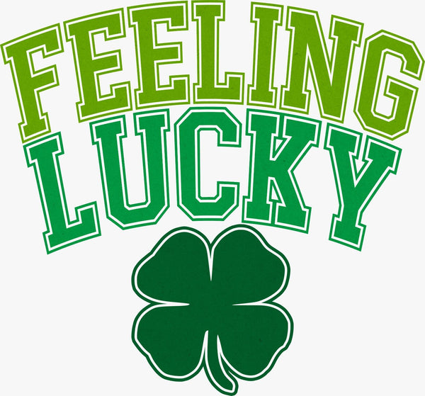 Feeling Lucky – Shamrock Graphic - Texas DTF Print