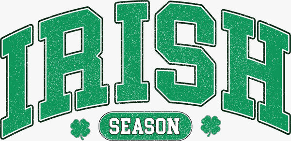 Irish Season Vintage Design - Texas DTF Print