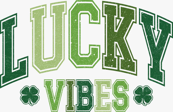 Vintage Charm, Lucky Spirit - Texas DTF Print