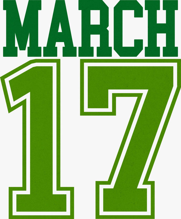 March 17 Design (Green) - Texas DTF Print