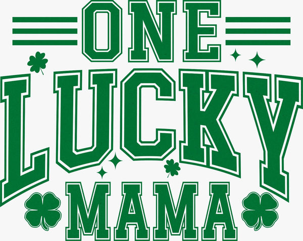 Celebrate Motherhood with Bold Luck - Texas DTF Print