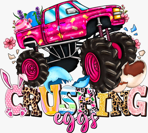 Crushing Eggs - Texas DTF Print