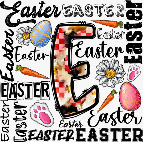 Easter Bunny - Texas DTF Print