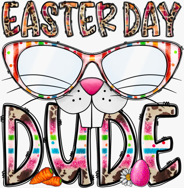 Easter Day Dude - Texas DTF Print