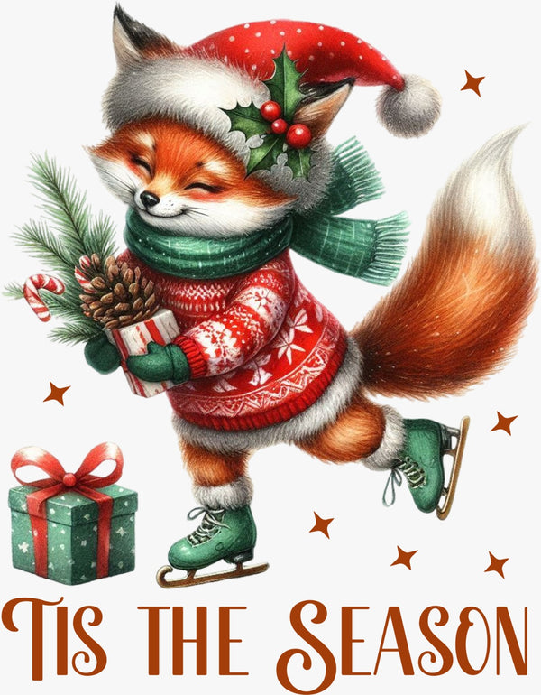 Tis The Season Christmas - Texas DTF Print