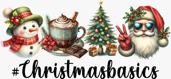 Christmas Basics - Texas DTF Print